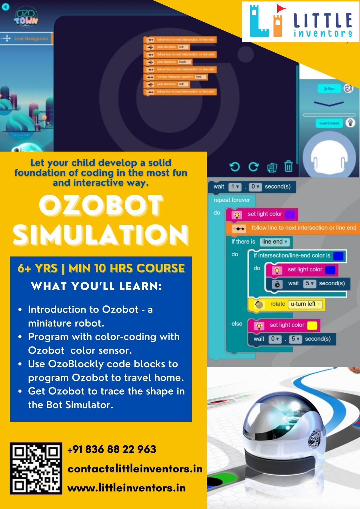 Tiny Ozobot Line-Following Robot is High-Tech Creative Fun