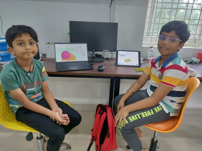 Virat and Kovid ram at little inventors